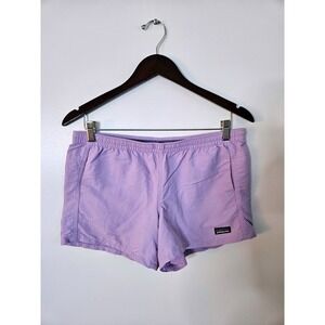 Patagonia Girl XXL 3.5" Baggies Shorts Lavender Purple Hiking Fits Women XS S